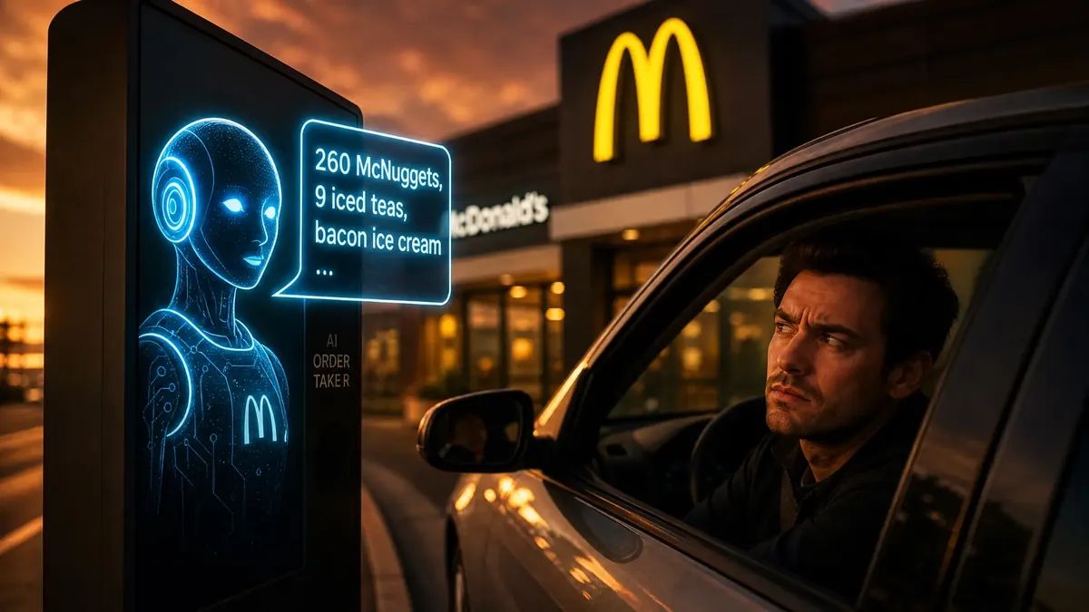 Why Is McDonald's Still Not Using AI to Take Orders?